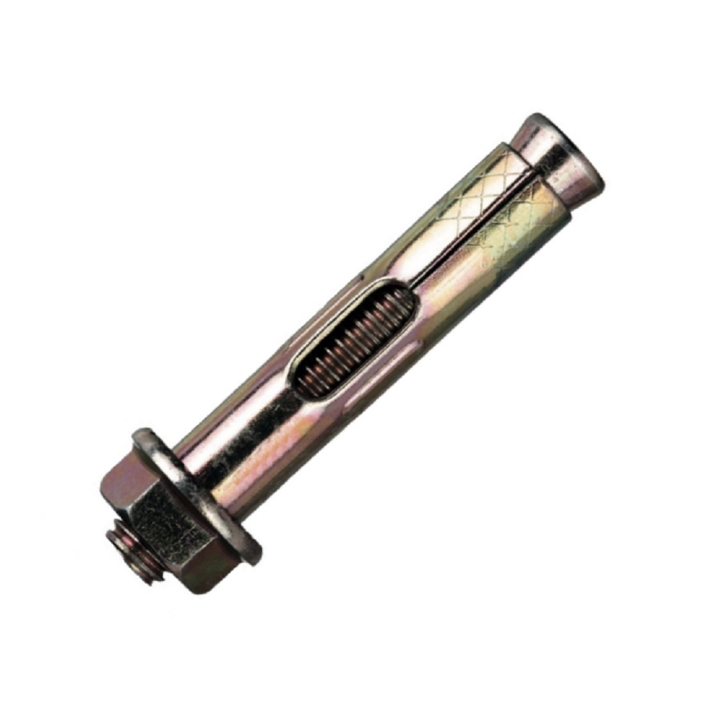 Анкерный болт с шестигранной гайкой 770497, сталь, 10х180 мм