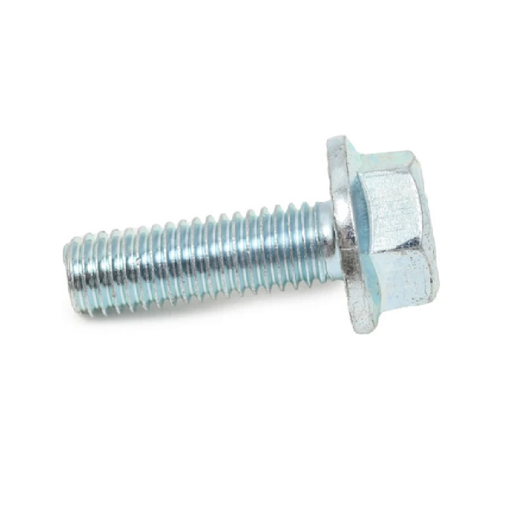 Болт с фланцем М8х25 мм DIN 6921, класс прочности 8.8, оцинкованный, 6 штук в упаковке