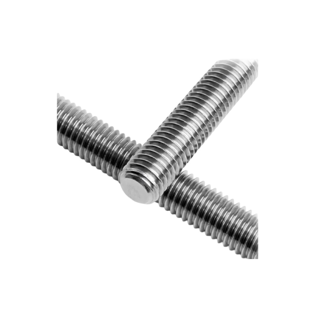 Шпилька резьбовая М18х1000 мм, класс прочности 8.8, DIN 975, оцинкованная сталь 