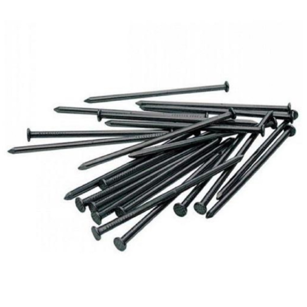 Гвоздь черный строительный, плоская головка, длина 20-300 мм, 1 кг