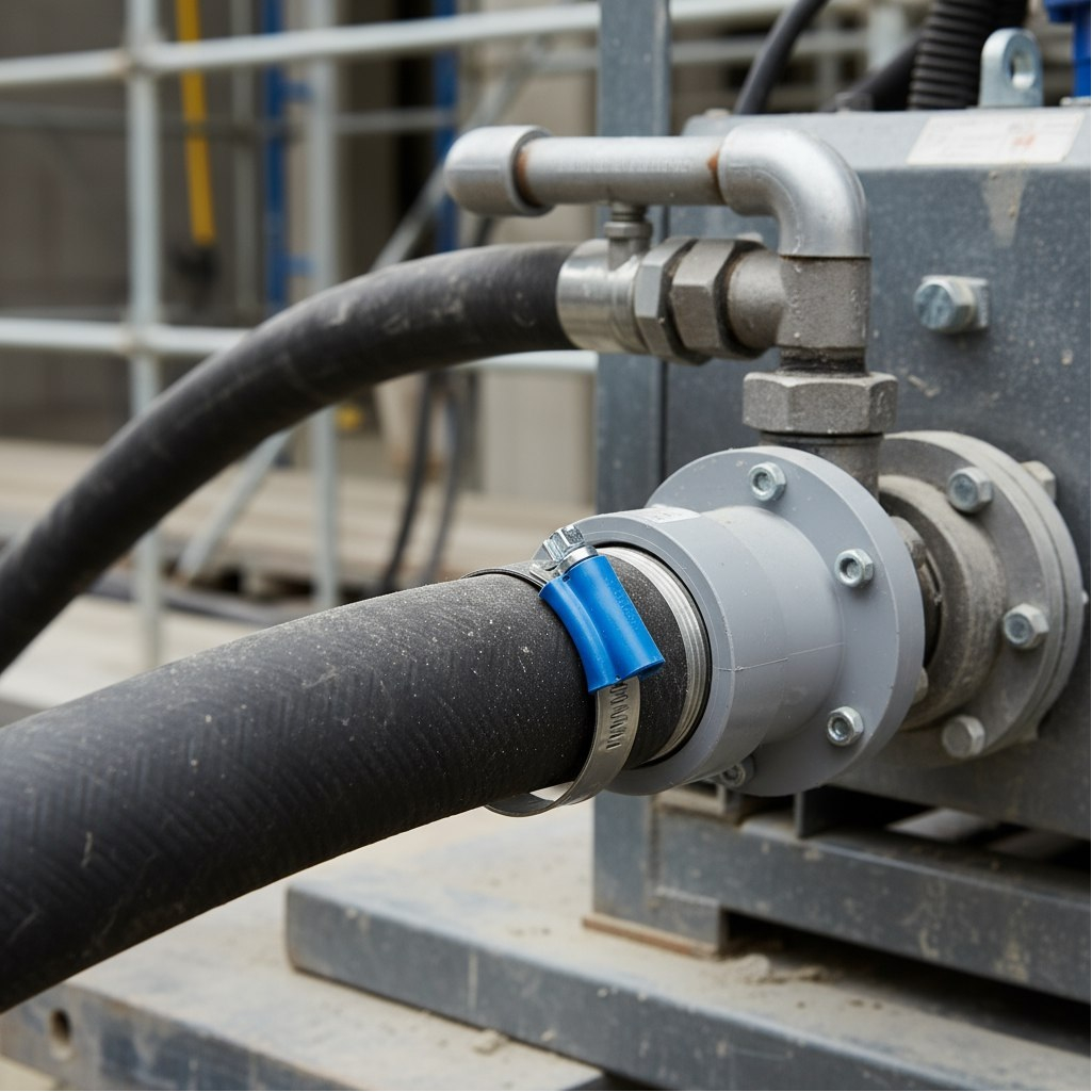 Хомут червячный обжимной ABA 175-205, 12 мм, стальной