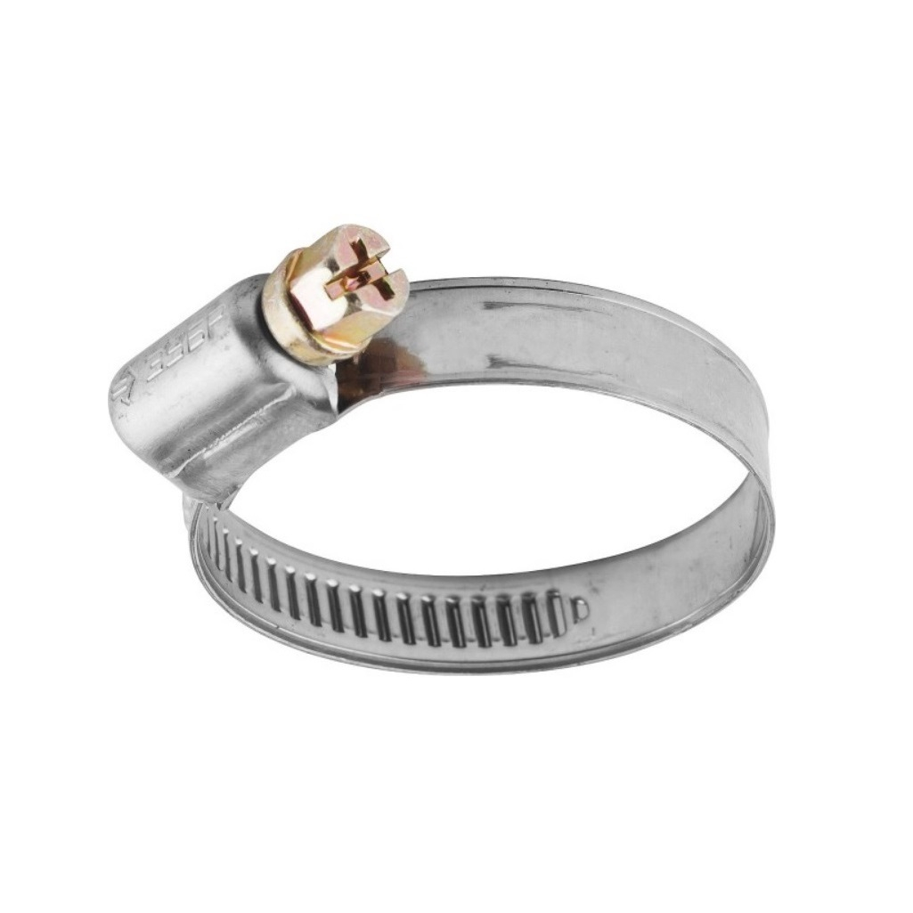 Хомут червячный Зубр Эксперт 3787-20-32, нержавеющая сталь, с накатной лентой 9 мм, 20-32 мм, в упаковке 5 штук