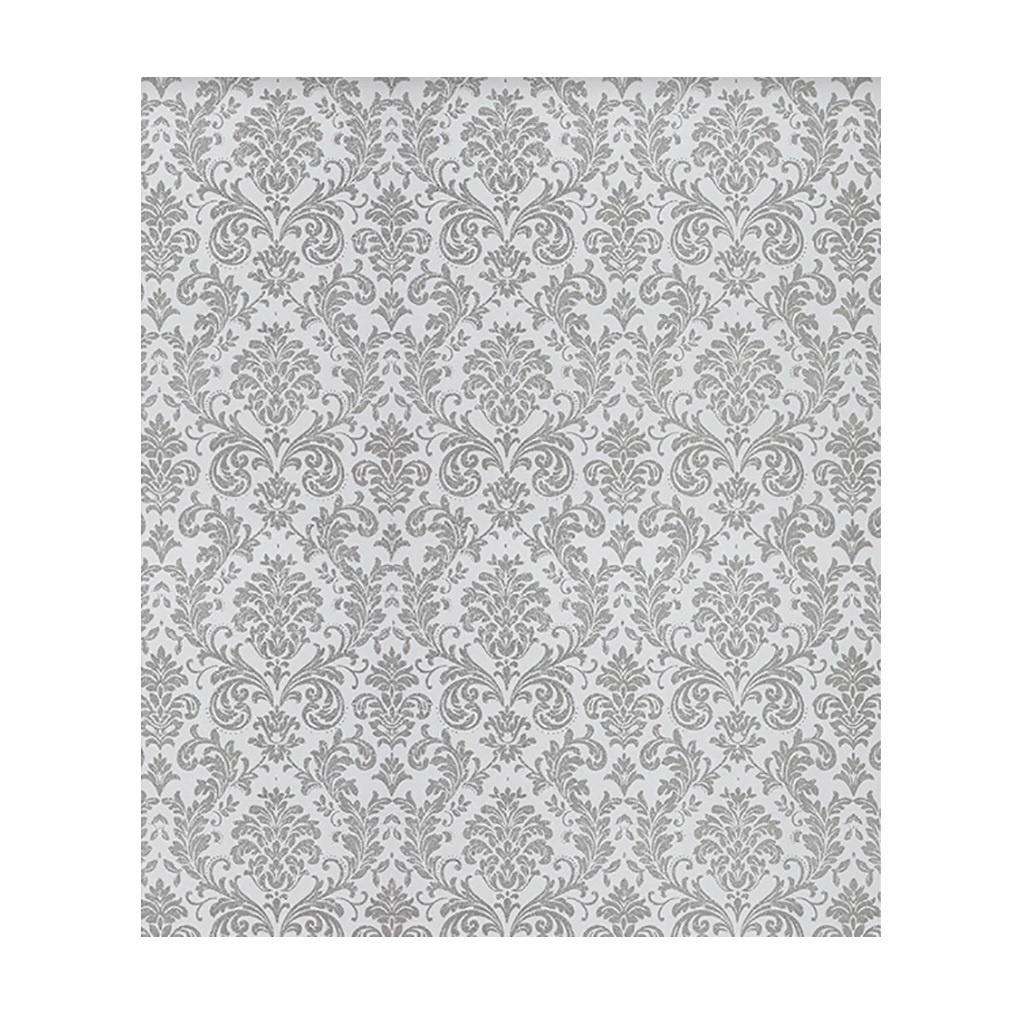 Штора рулонная Legrand Дамаск 58072999, полиэстер, серебро, 570х1750 мм