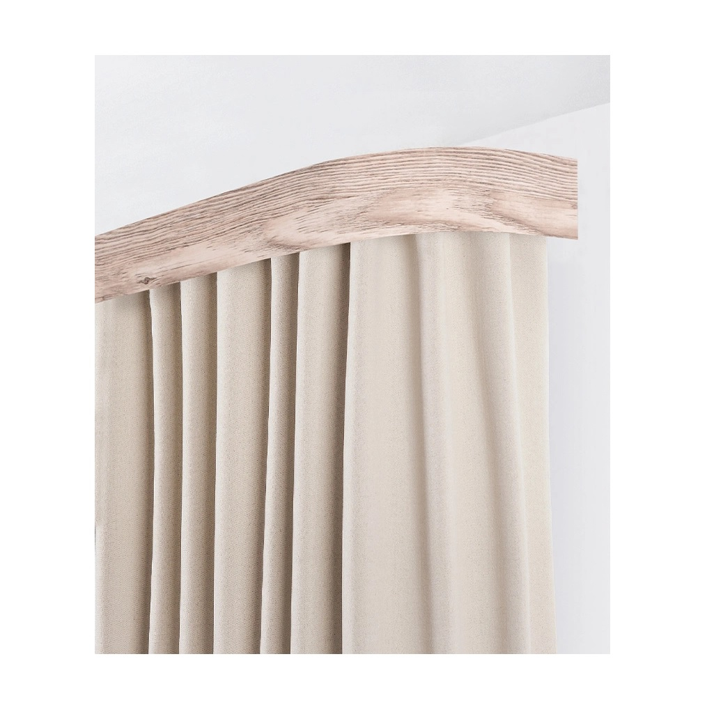 Карниз Legrand Шервуд 58146444, с поворотами, 2-х рядный, бежевый, 2000 мм