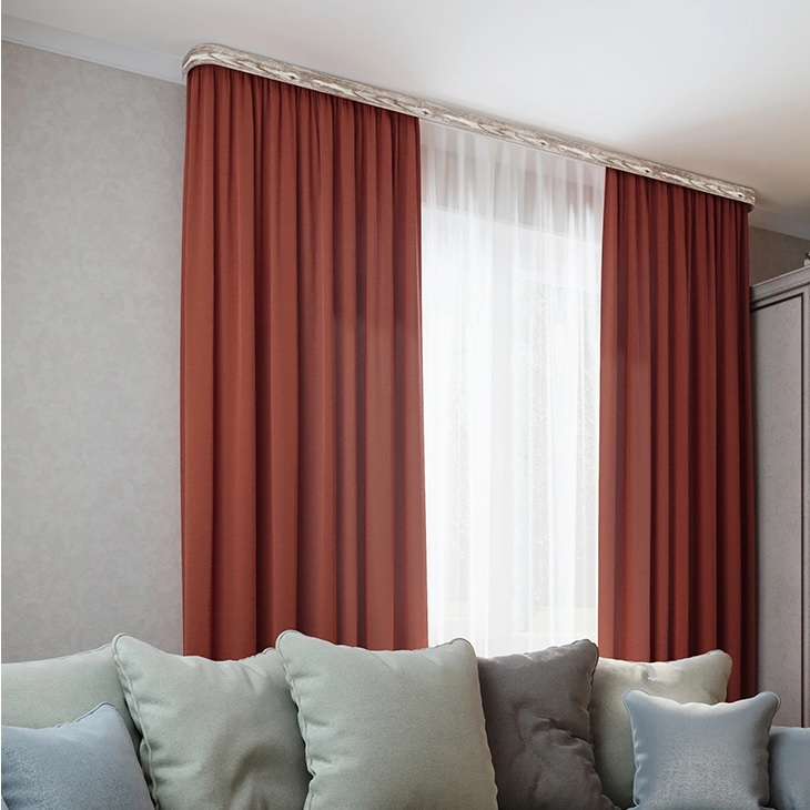 Карниз Legrand Шервуд 58146444, с поворотами, 2-х рядный, бежевый, 2000 мм