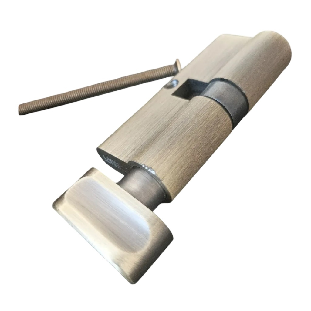 Цилиндровый механизм Стандарт МАХ 70АВ, цвет старая бронза, ключ-вертушка, для всех типов дверей