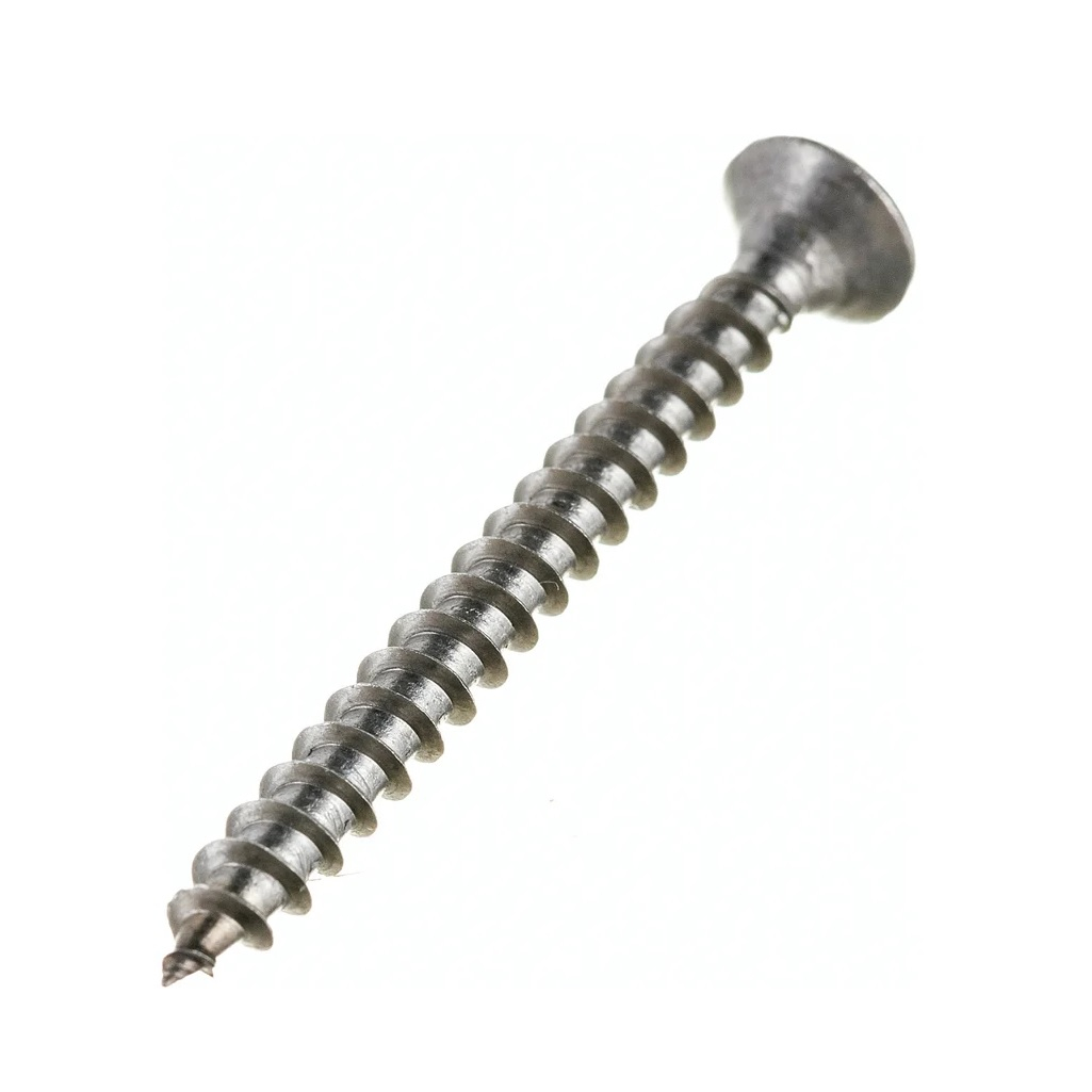 Саморез А2 DIN7982, 4х40 мм, универсальный, потайной, нержавеющая сталь