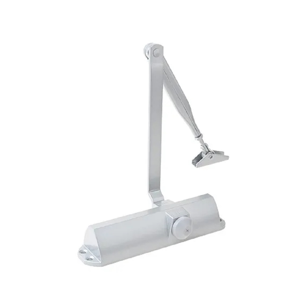 Доводчик дверной Apecs DC-68.2-4/1100/080-A2-SL, накладной, серебро