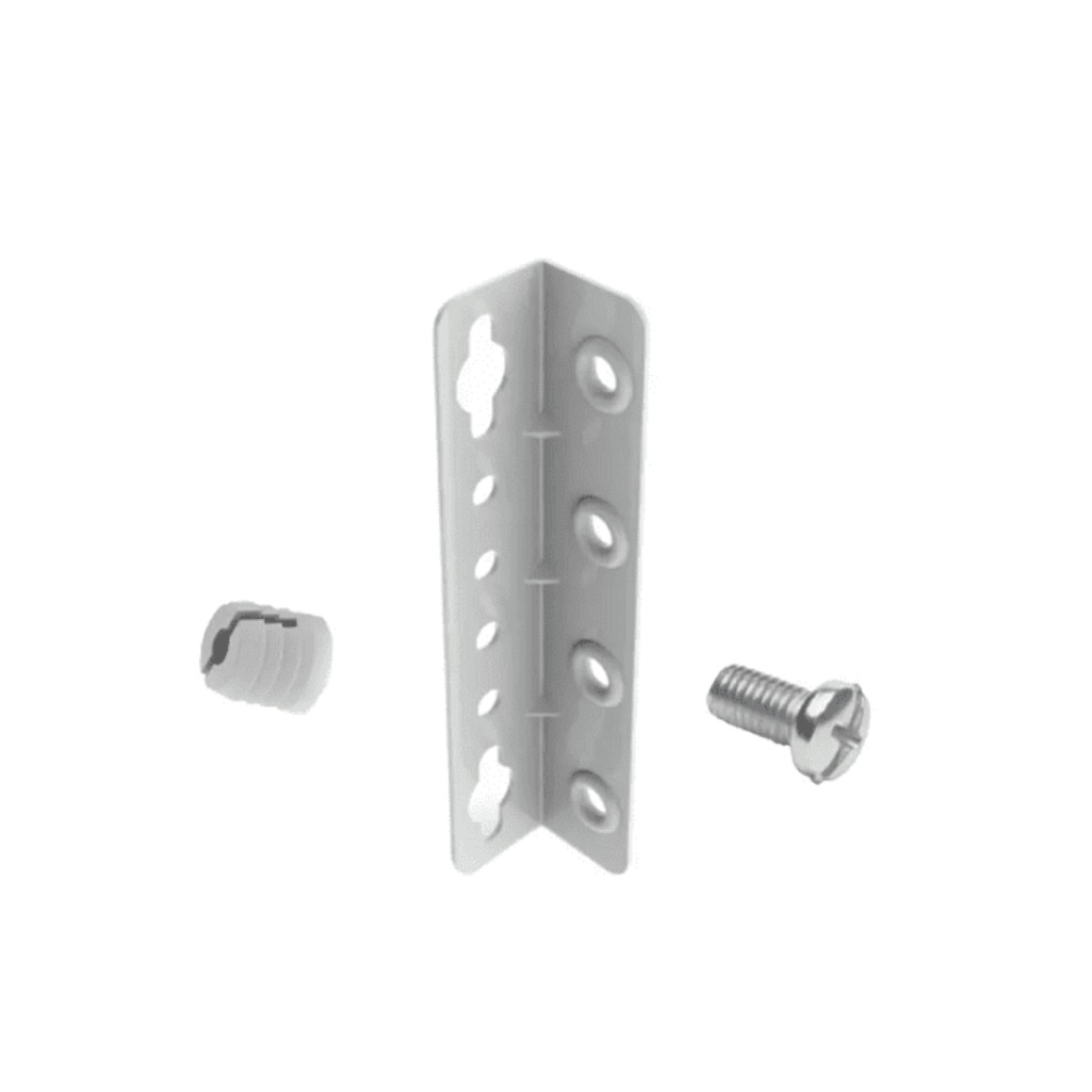 Стяжка кроватная Mesan 102-08-13, L128х25 мм, толщина 1.2 мм, цинк, в упаковке 4 штуки