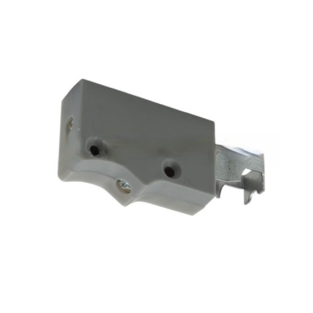 Навес Samet Daset 1990422, толщина 15 мм, левый, для крепления поперечных модулей, серый