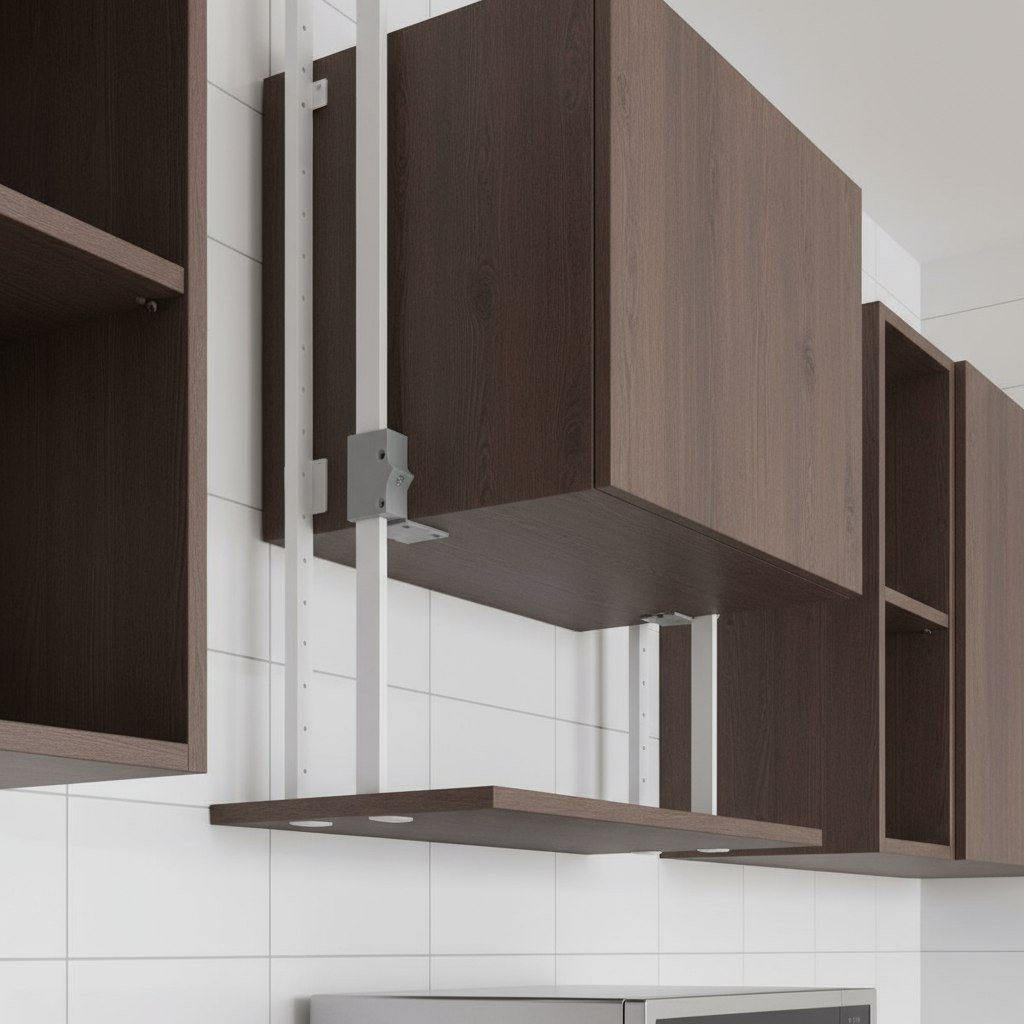 Навес Samet Daset 1990422, толщина 15 мм, левый, для крепления поперечных модулей, серый