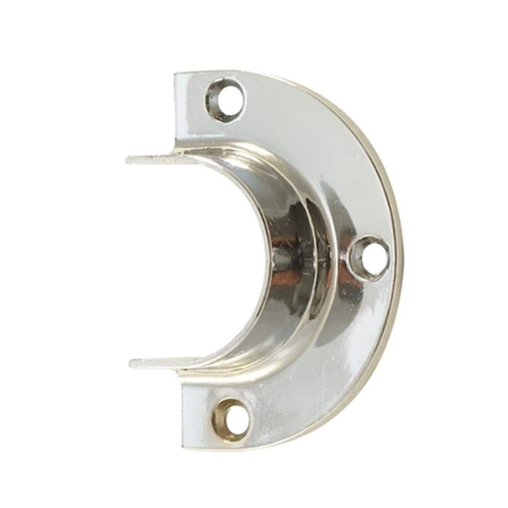 Штангодержатель Lockmart 977B, 3 отверстия, металл, хром, 25 мм