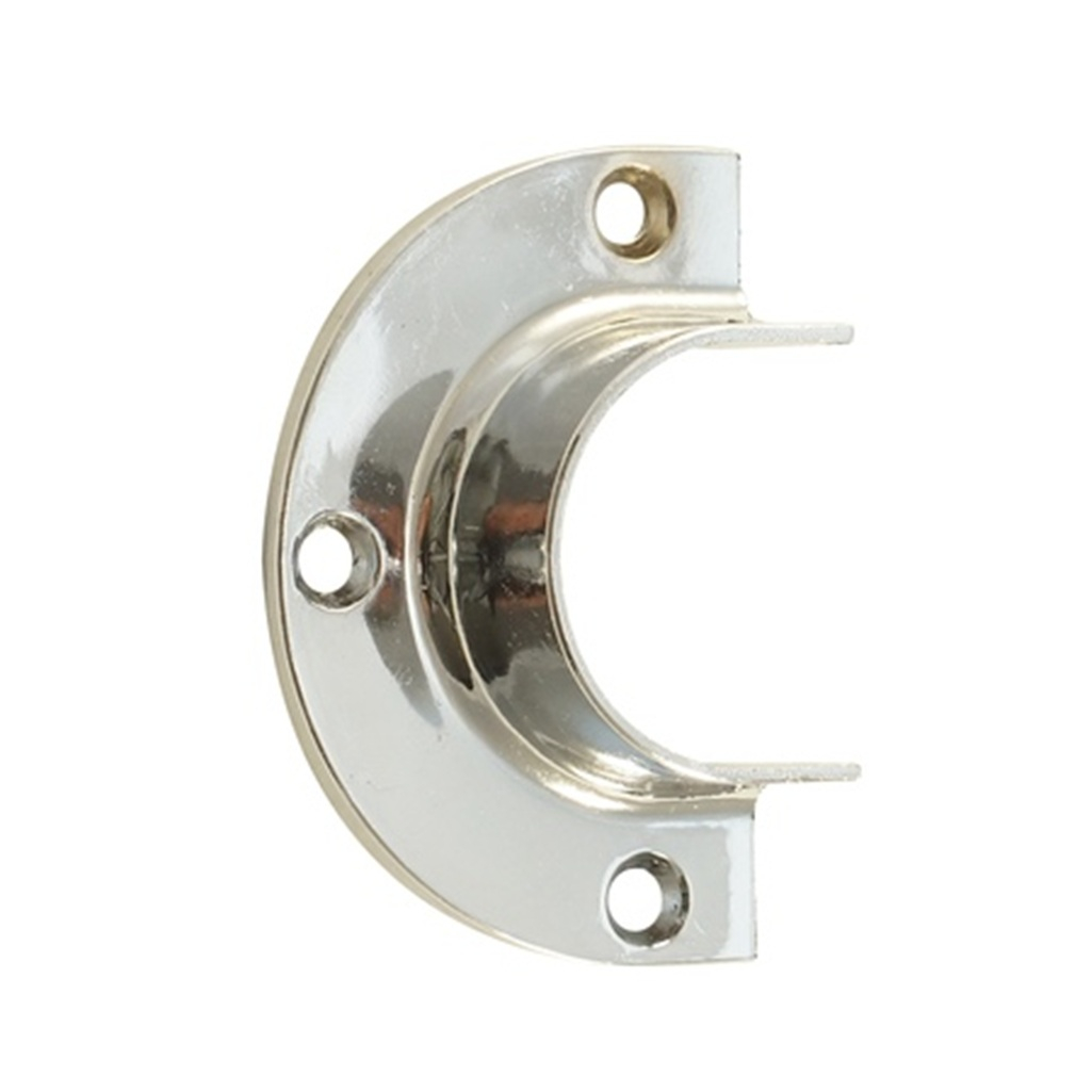 Штангодержатель Lockmart 977B, 3 отверстия, металл, хром, 25 мм