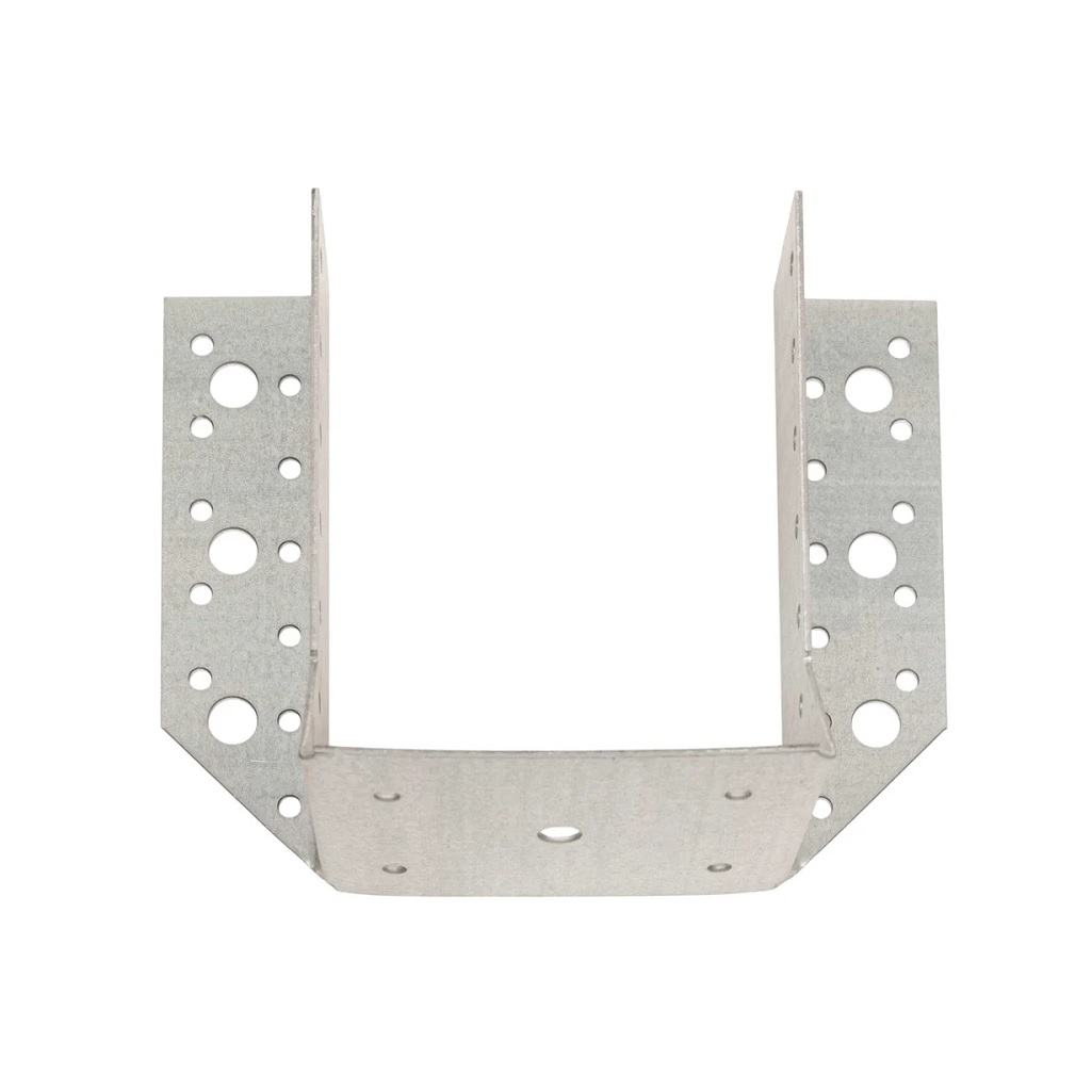 Опора бруса раскрытая А-ОВR_R-100/140, оцинкованная, 1.8х100х140 мм