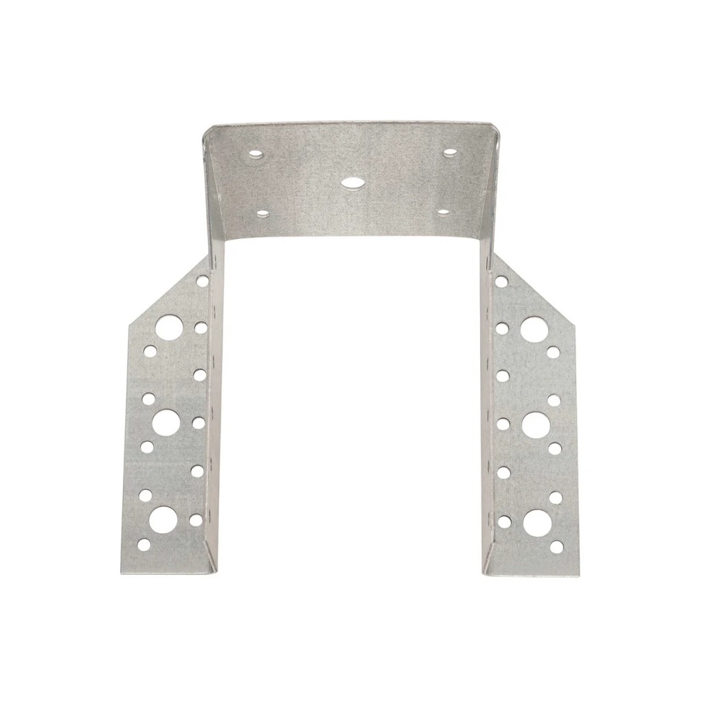 Опора бруса раскрытая А-ОВR_R-100/140, оцинкованная, 1.8х100х140 мм