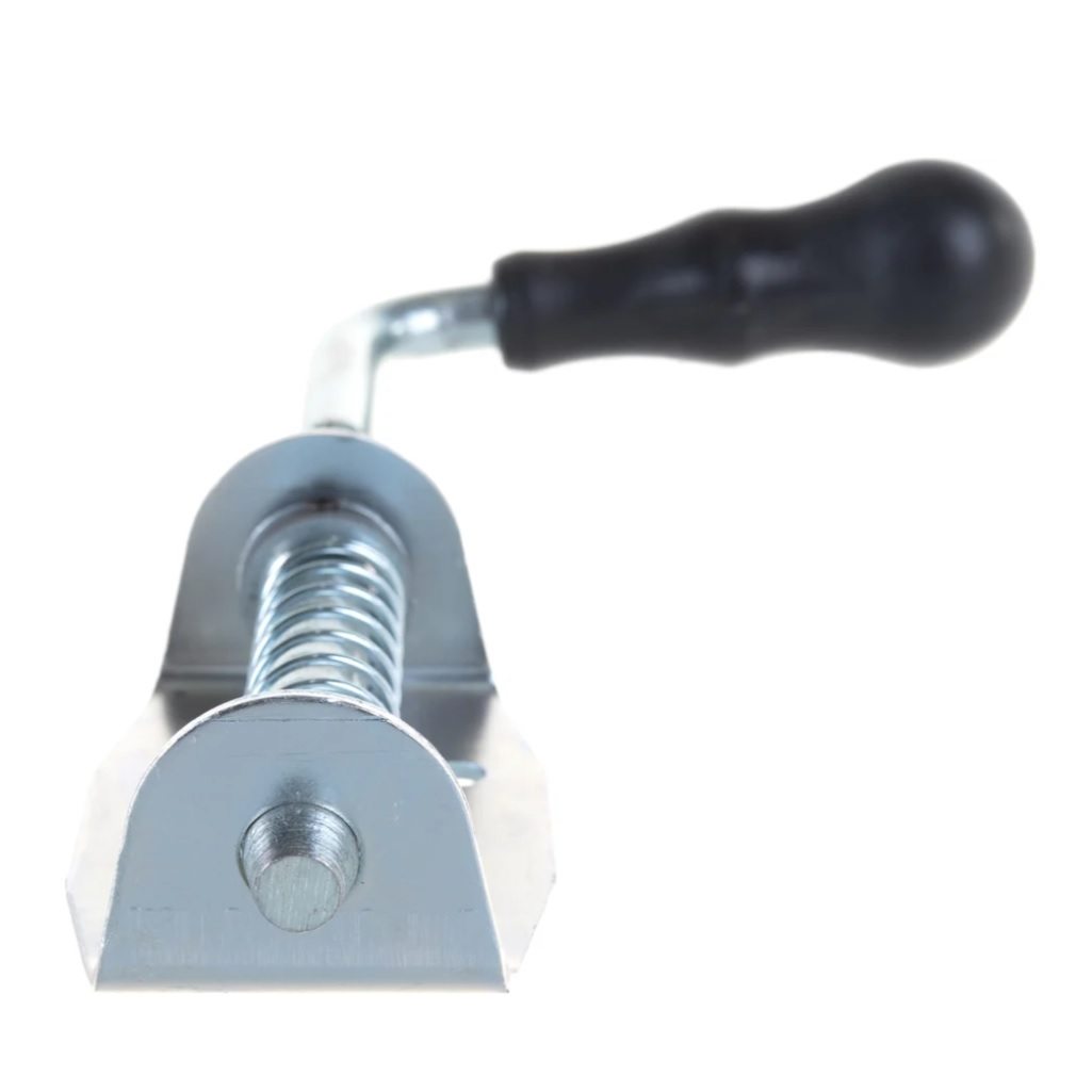 Засов гаражный, полуавтомат 004177, пружинный, длина 210 мм, цинк