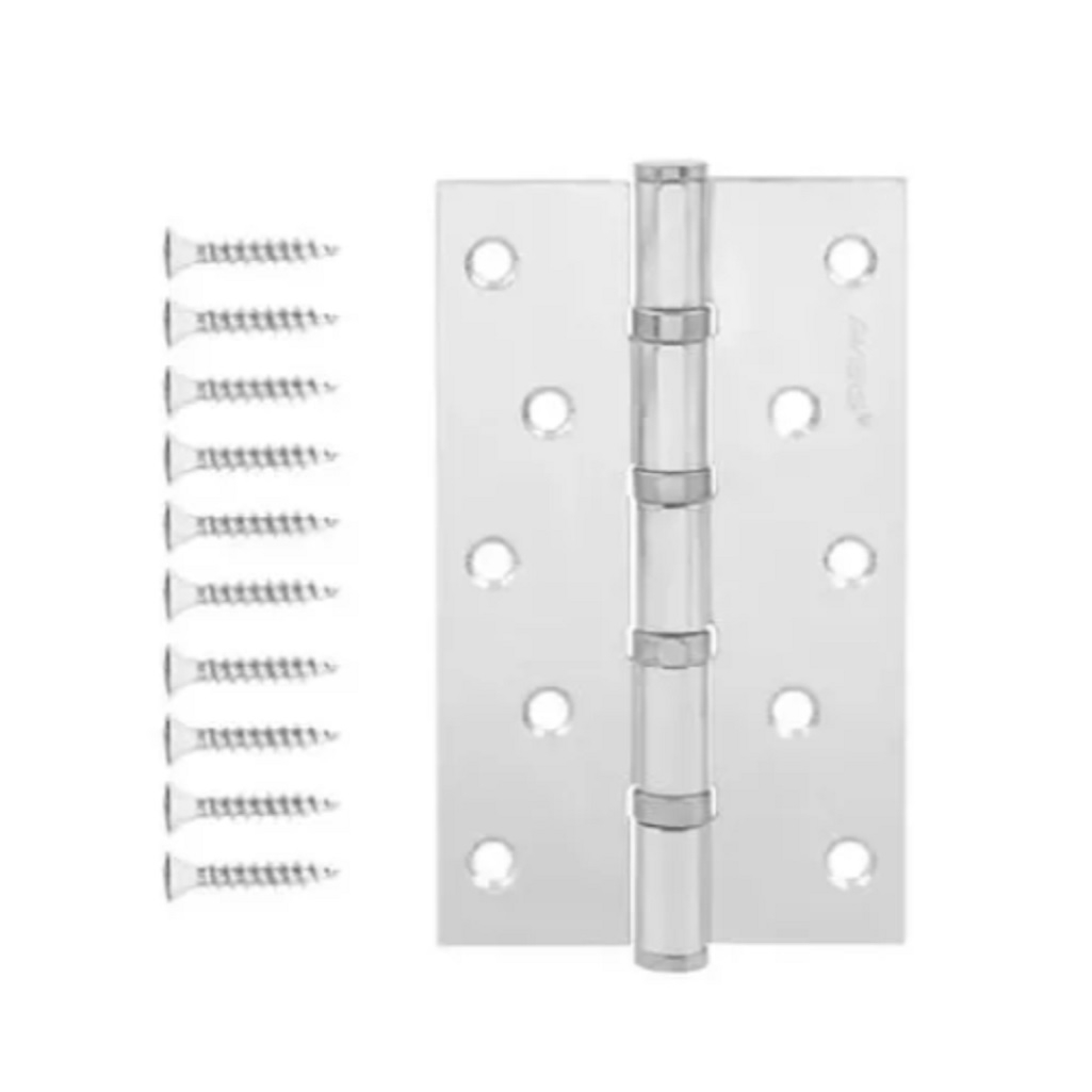 Петля универсальная Avers 014507, 125х75х2.5-B4-CR, врезная, хром