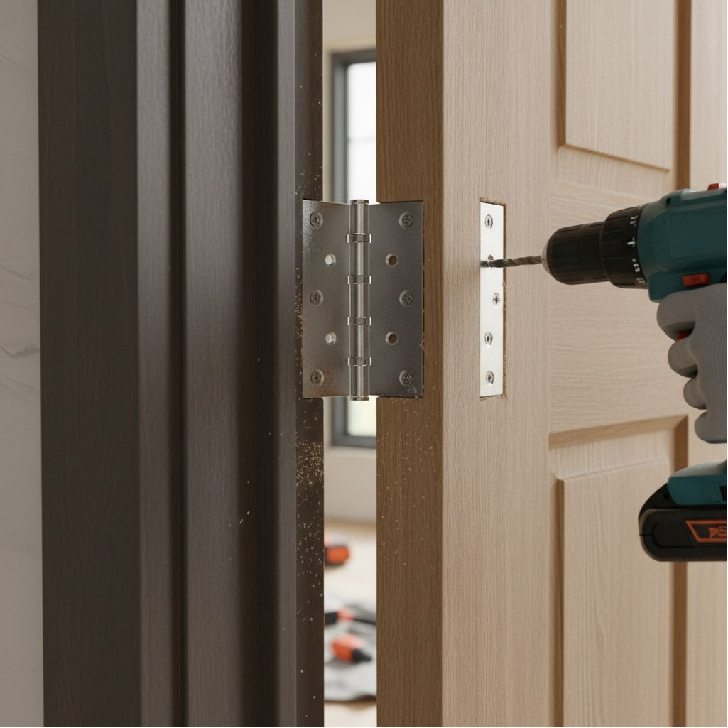 Петля универсальная Avers 014507, 125х75х2.5-B4-CR, врезная, хром