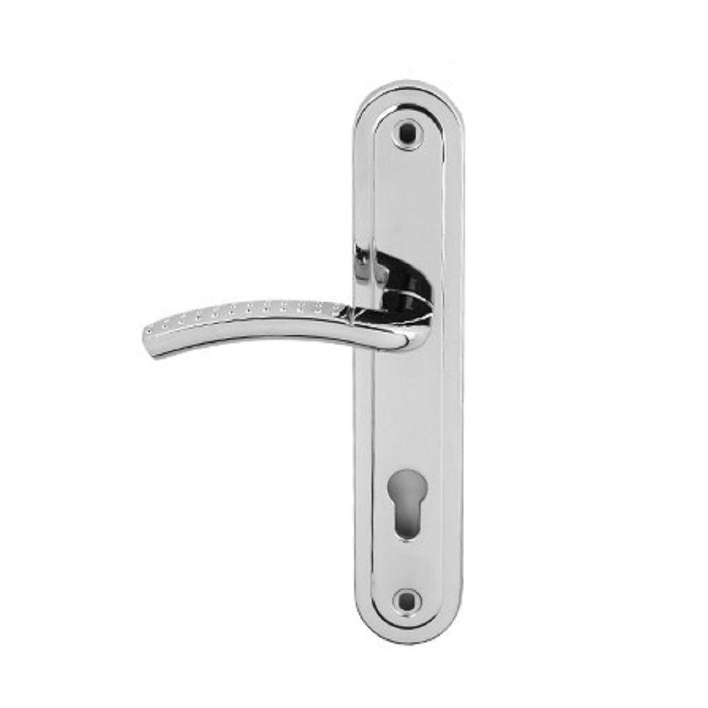 Ручки на планке Avers HP-85.0426-CR, алюминий, хром, для цилиндровых замков