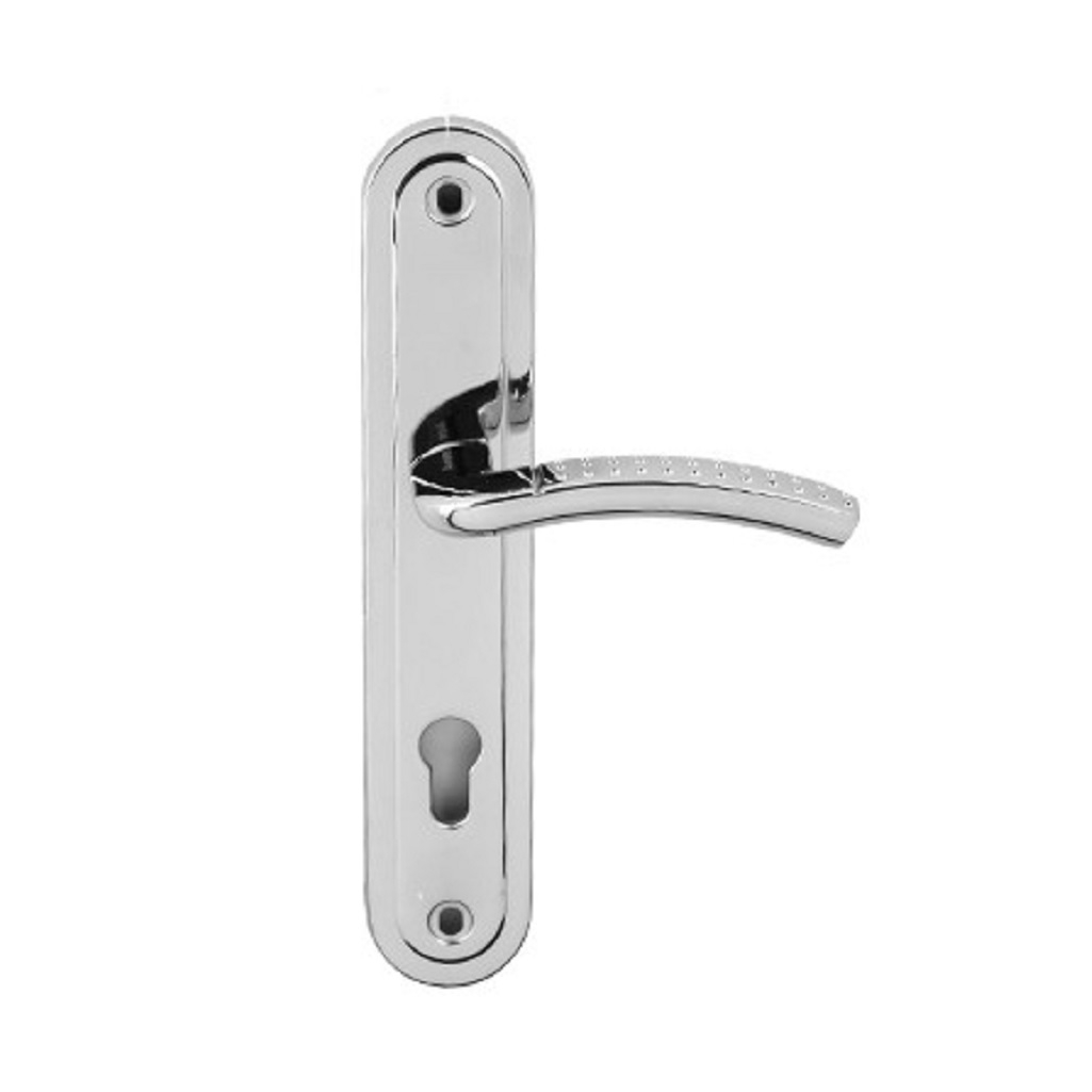 Ручки на планке Avers HP-85.0426-CR, алюминий, хром, для цилиндровых замков