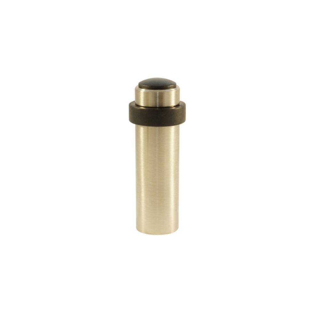 Дверной упор MAXI Locks SP126, 30х100 мм, SN, матовый никель