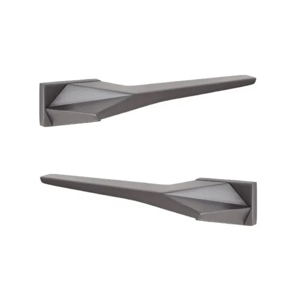 Ручки дверные Code Deco Fusion H-100155-A-GRF, алюминий, графит
