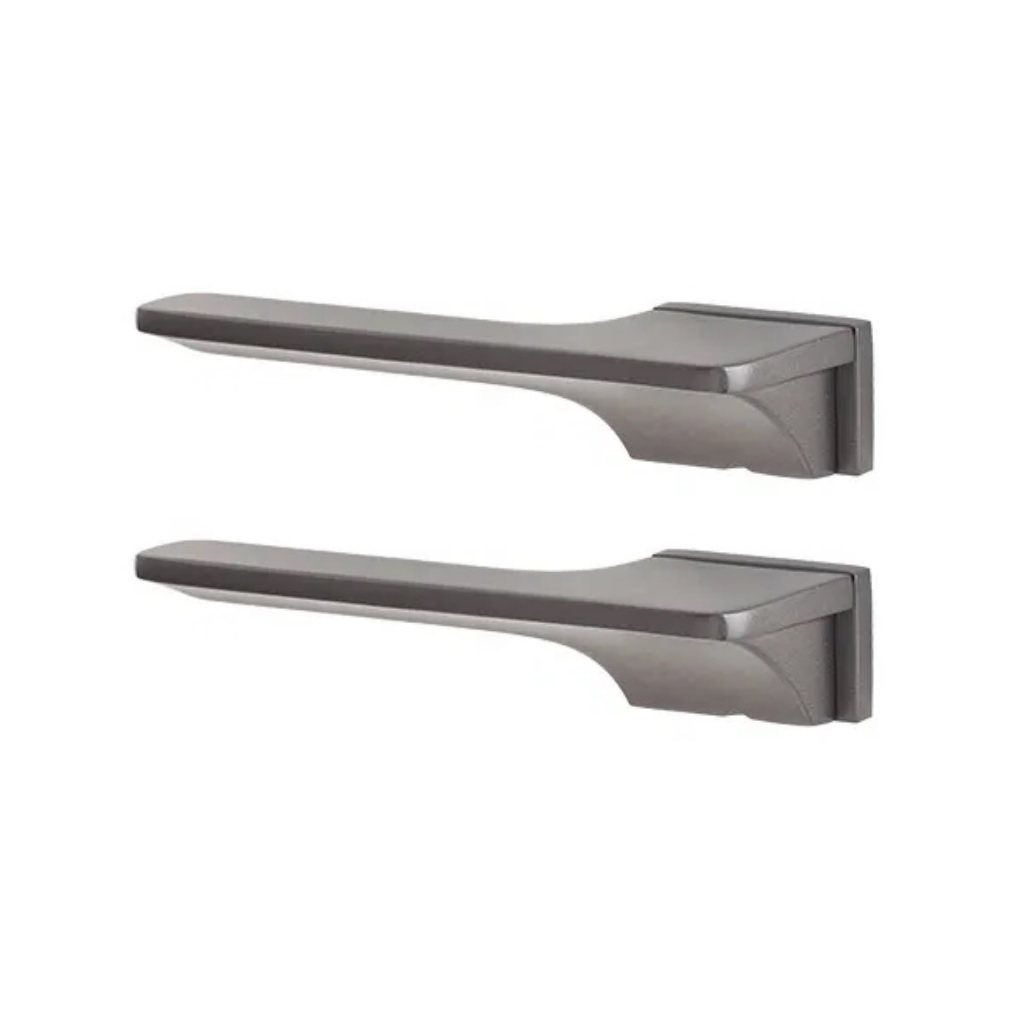 Ручки дверные Code Deco Fusion H-100161-A-GRF, алюминий, графит