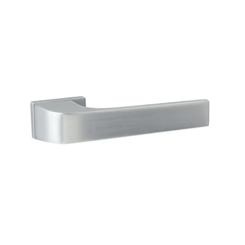 Ручки дверные Code Deco Fusion H-100162-A-CRS, алюминий, сатинированный хром