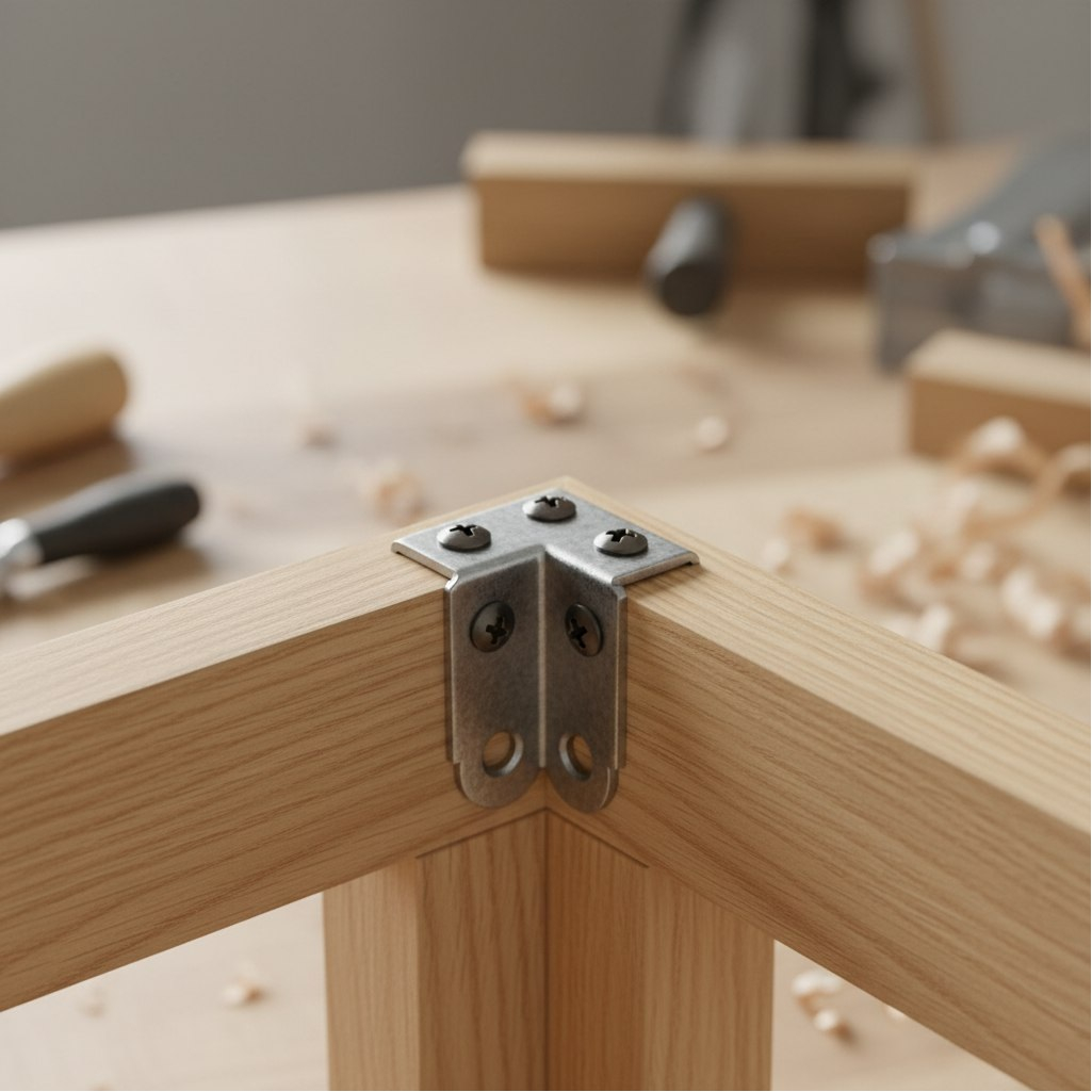 Уголок оцинкованный 005151, крепежный, серый, 16х30х30 мм, в упаковке 2 штуки