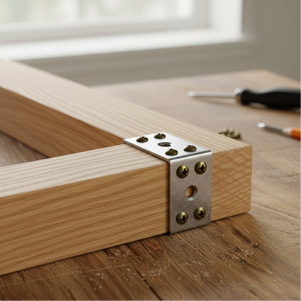 Уголок оцинкованный 005151, крепежный, серый, 16х30х30 мм, в упаковке 2 штуки