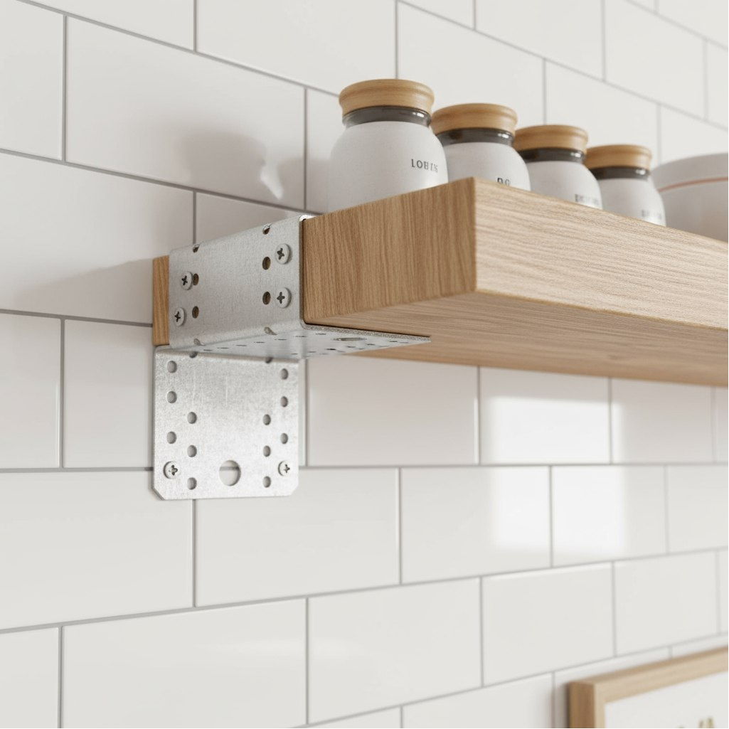 Уголок крепежный Kuz KUZ105, Z-образный, для мебели, 1.8х55х90х105 мм