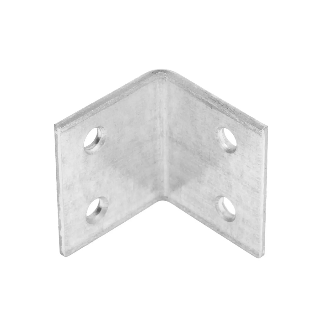 Уголок мебельный Металлист, цинк, толщина 2 мм, для сборки мебели, 25х25 мм