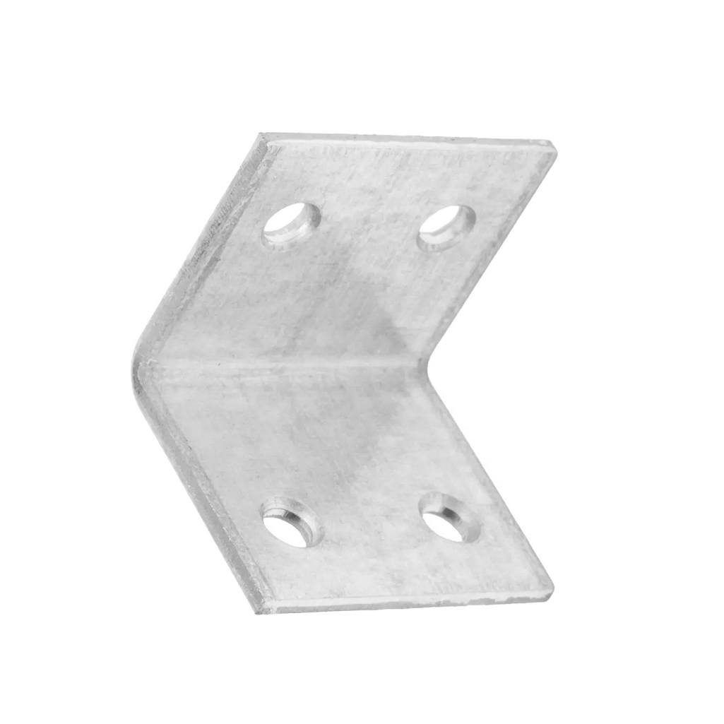 Уголок мебельный Металлист, цинк, толщина 2 мм, для сборки мебели, 25х25 мм
