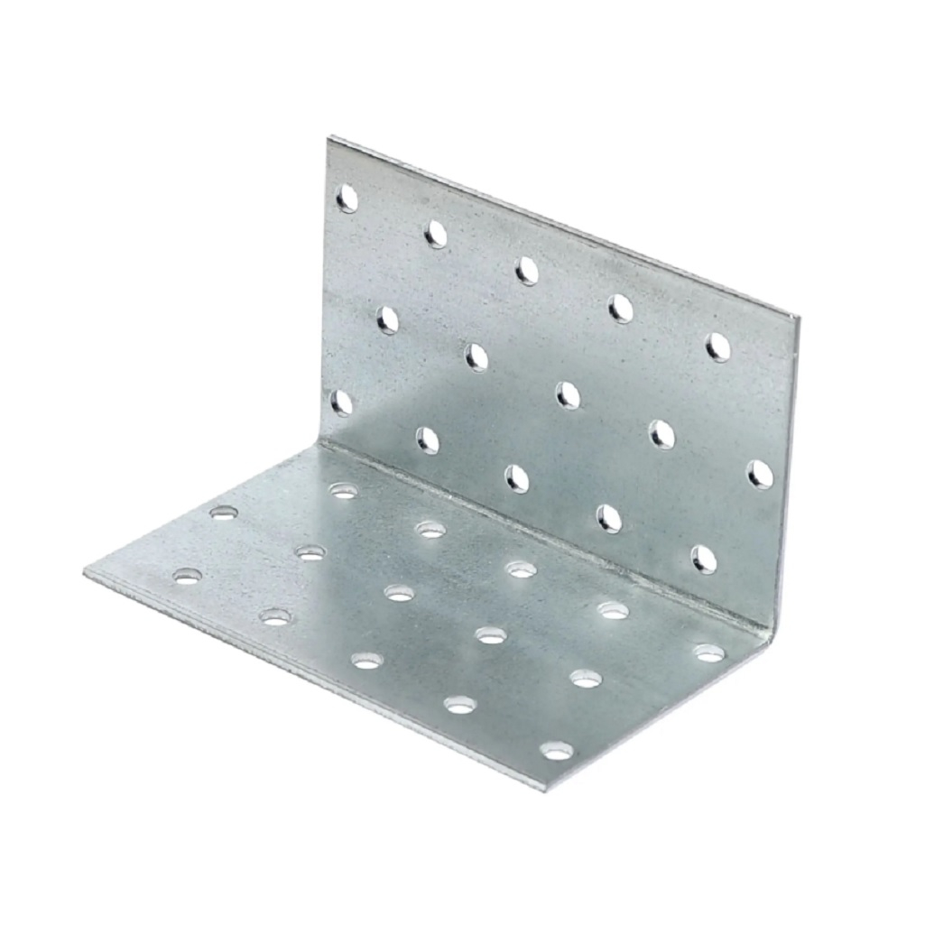 Уголок оцинкованный крепежный равносторонний 1.5х60х100 мм А-KUR-60*100