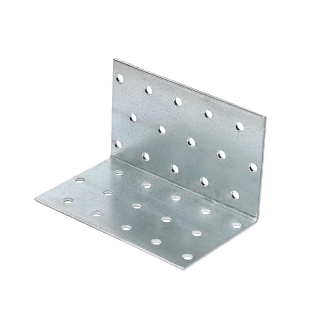 Уголок оцинкованный, крепежный, равносторонний 1.8х60х60х80 мм