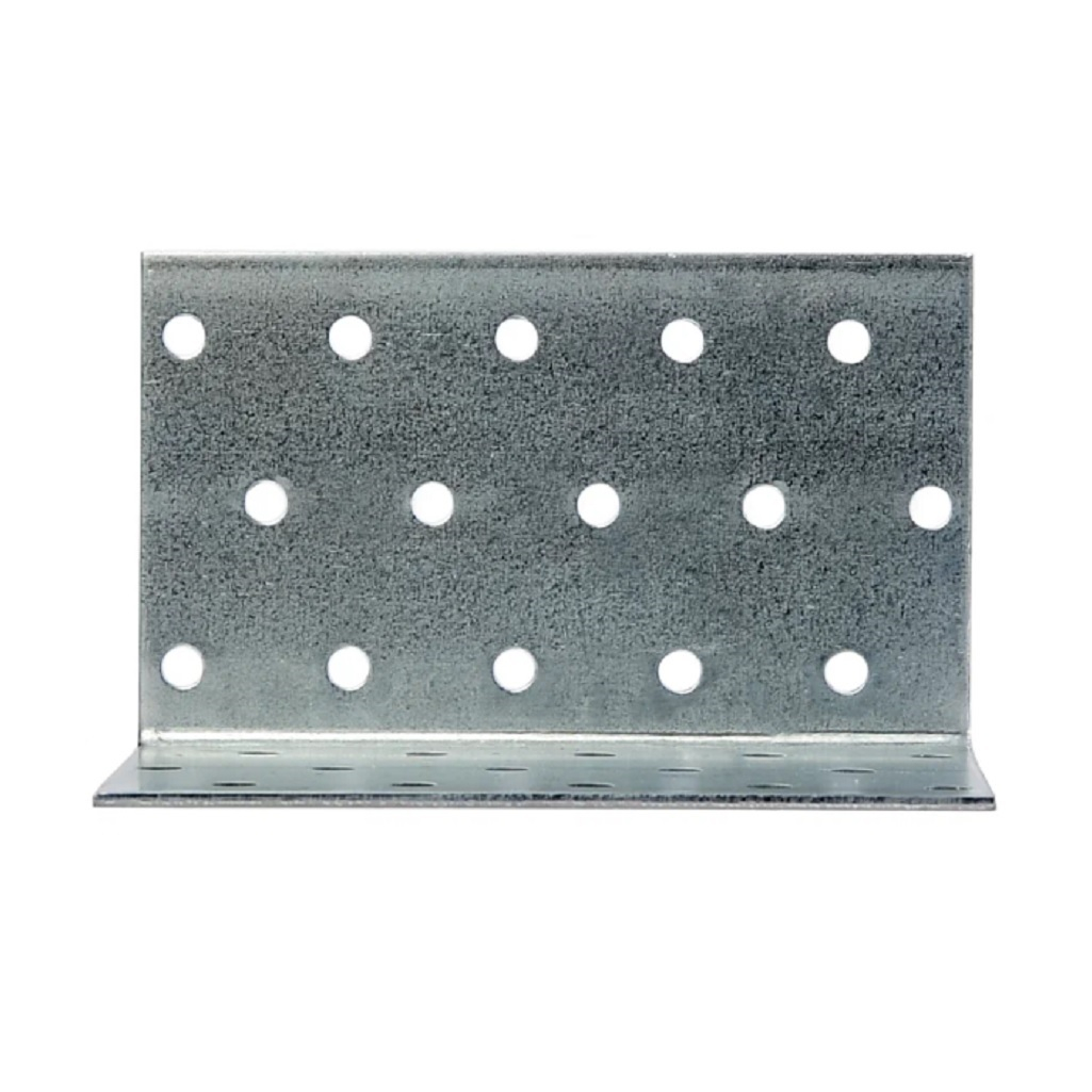 Уголок оцинкованный, крепежный, равносторонний 1.8х60х60х80 мм