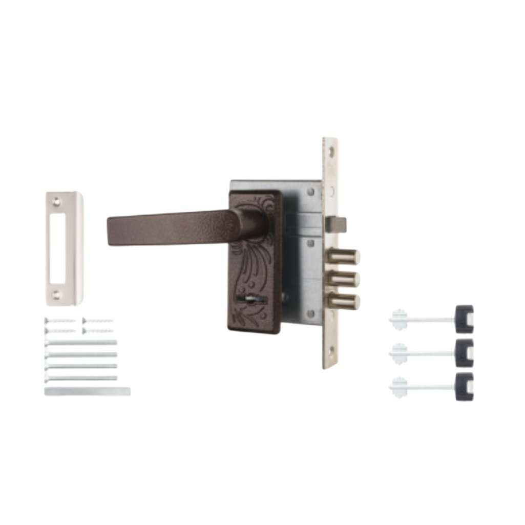 Замок врезной Бордер ПроСам 74500-ЗВ9-8/13, СП1.НР-002.Ш, УЗ, сувальдный, 3 ключа