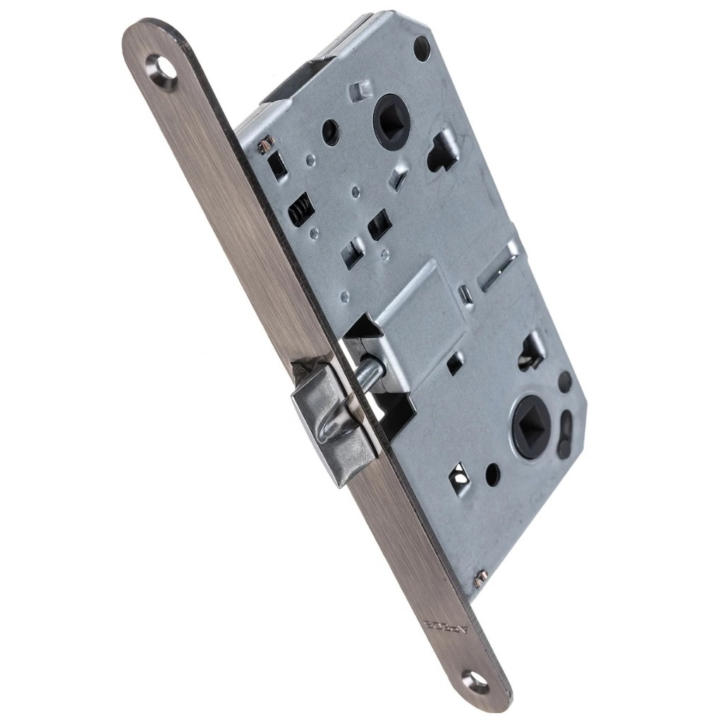 Замок врезной межкомнатный Apecs 5300-WC-AB, механизм защелки, бронза