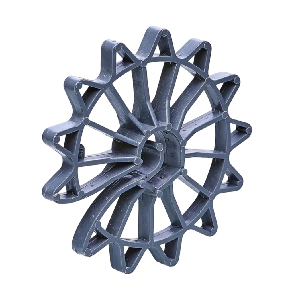 Фиксатор арматуры Звездочка, 40 мм, от 6 до 25 мм,  полипропилен, черный