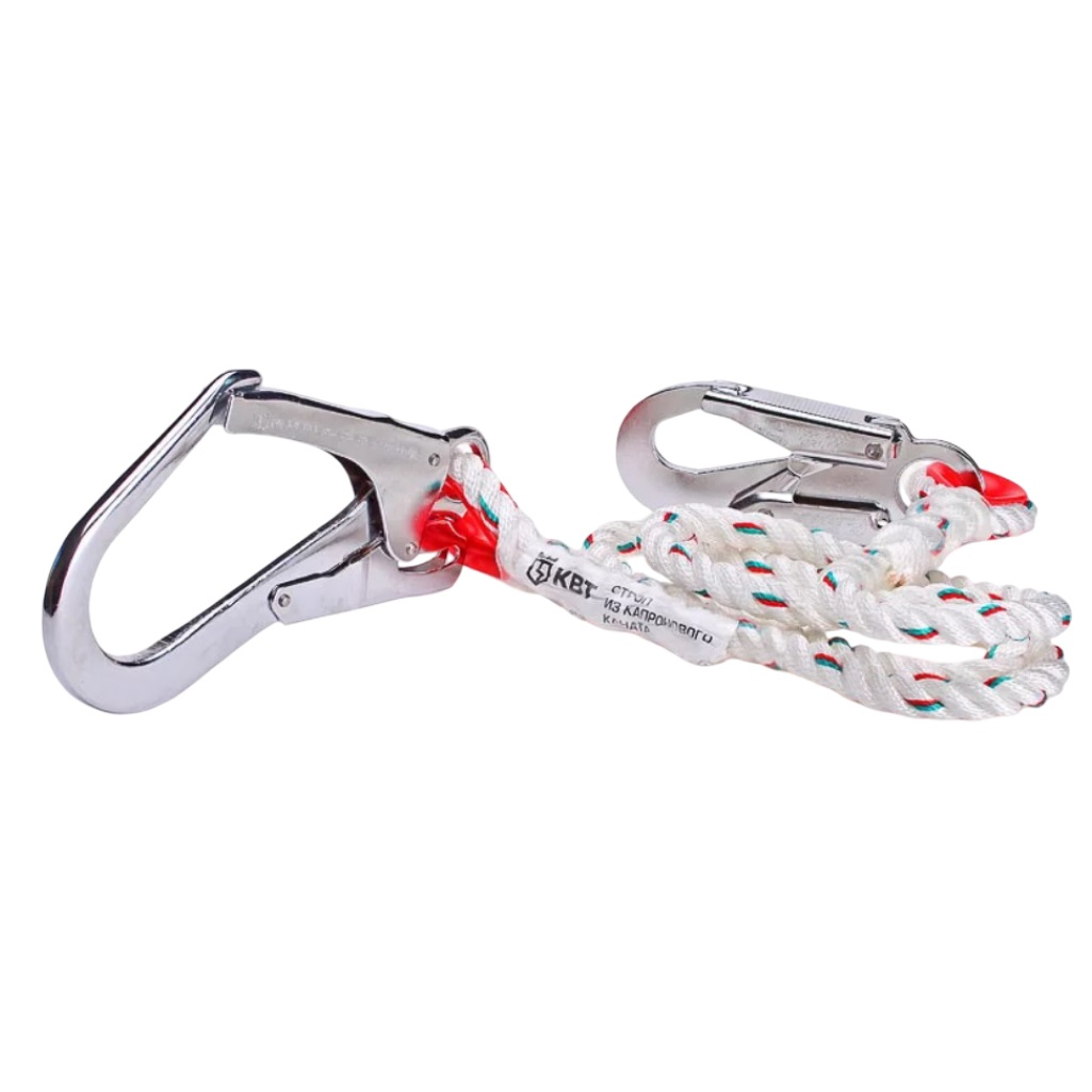 Строп регулируемый КВТ СК-21, 63230, 15 кН, полиэстеровый канат 1800 мм, без амортизатора