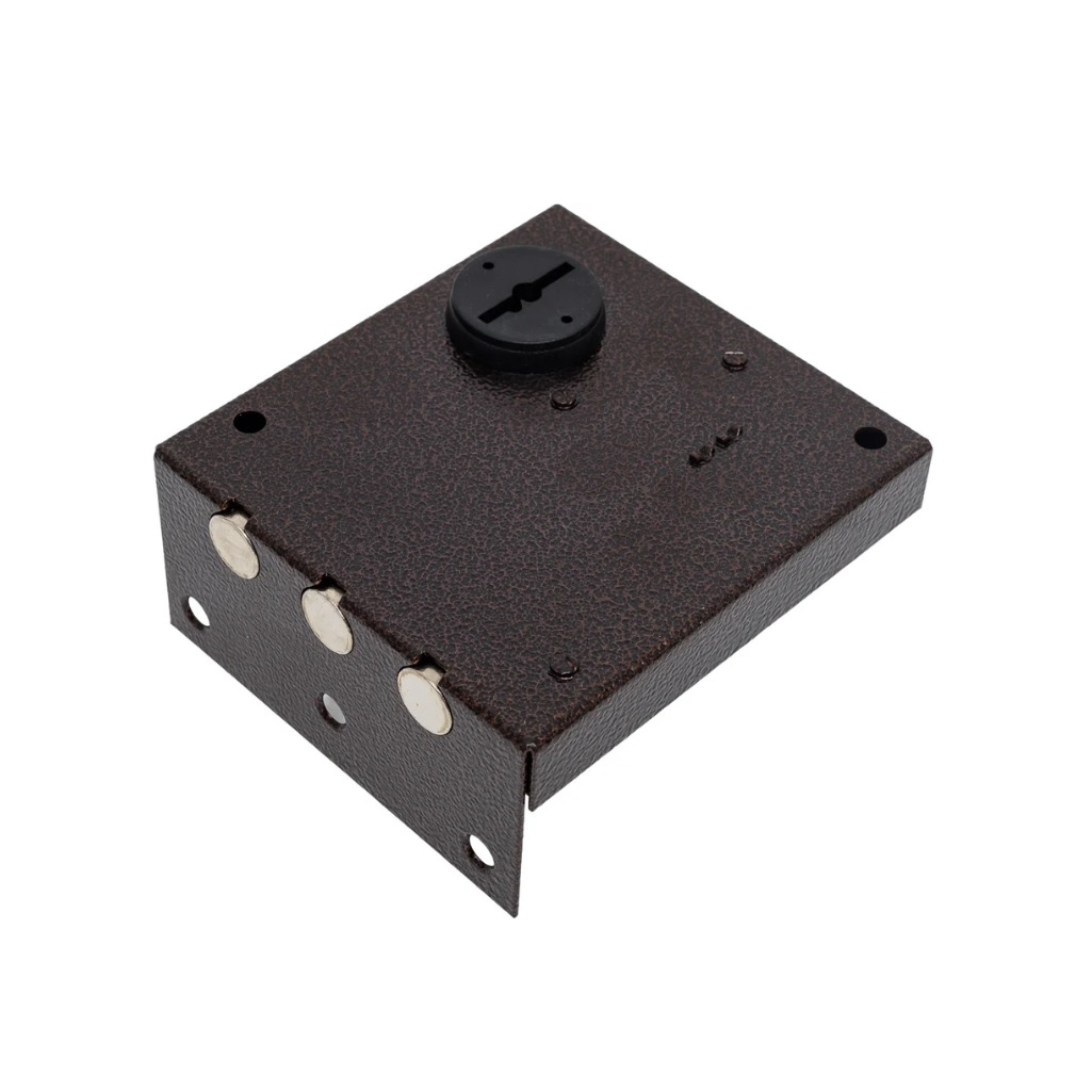 Замок накладной Эльбор Кремень 1.04.52, 002378, сувальдный, 5 ключей