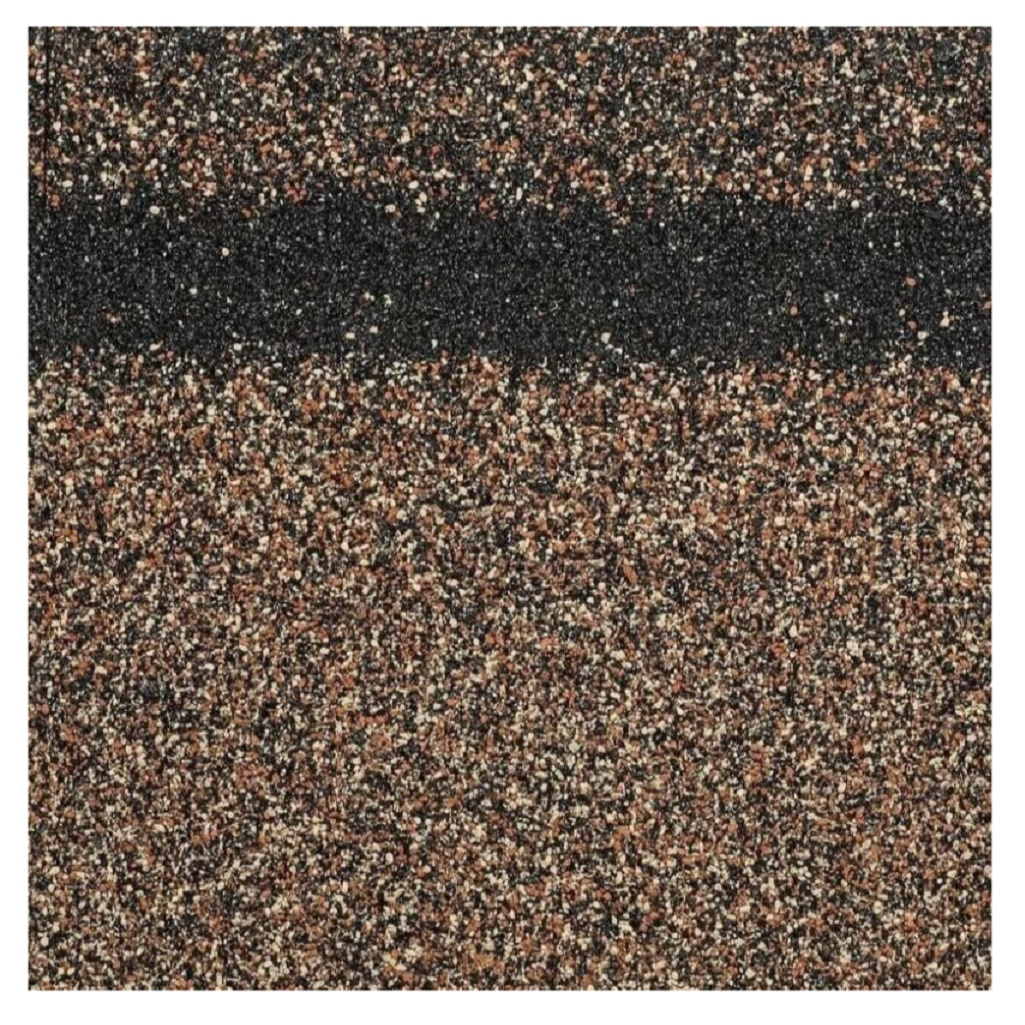 Конек-карниз, мягкая черепица, цвет бронза, в упаковке 20 штук