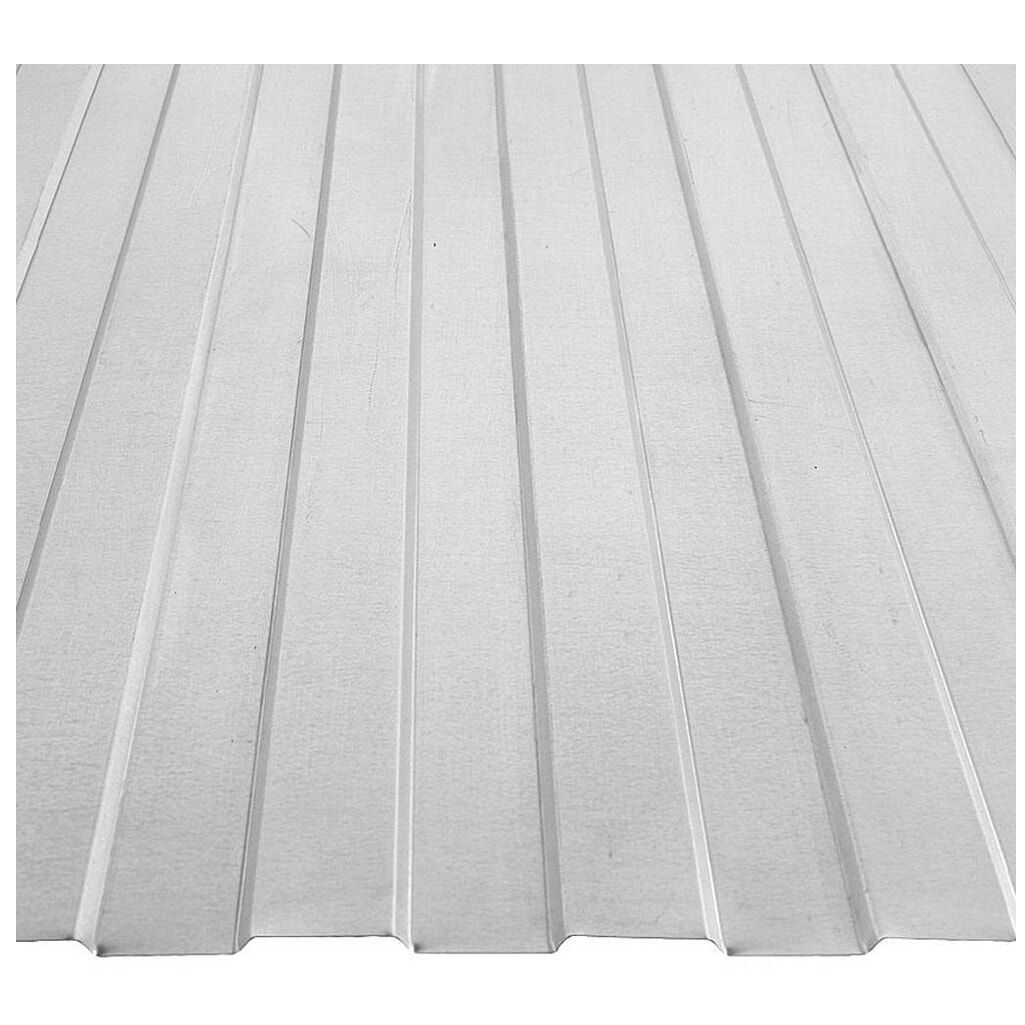 Профнастил Металл Профиль C-8 оцинкованный 0.4х1200х2000 мм для кровли, фасада, забора