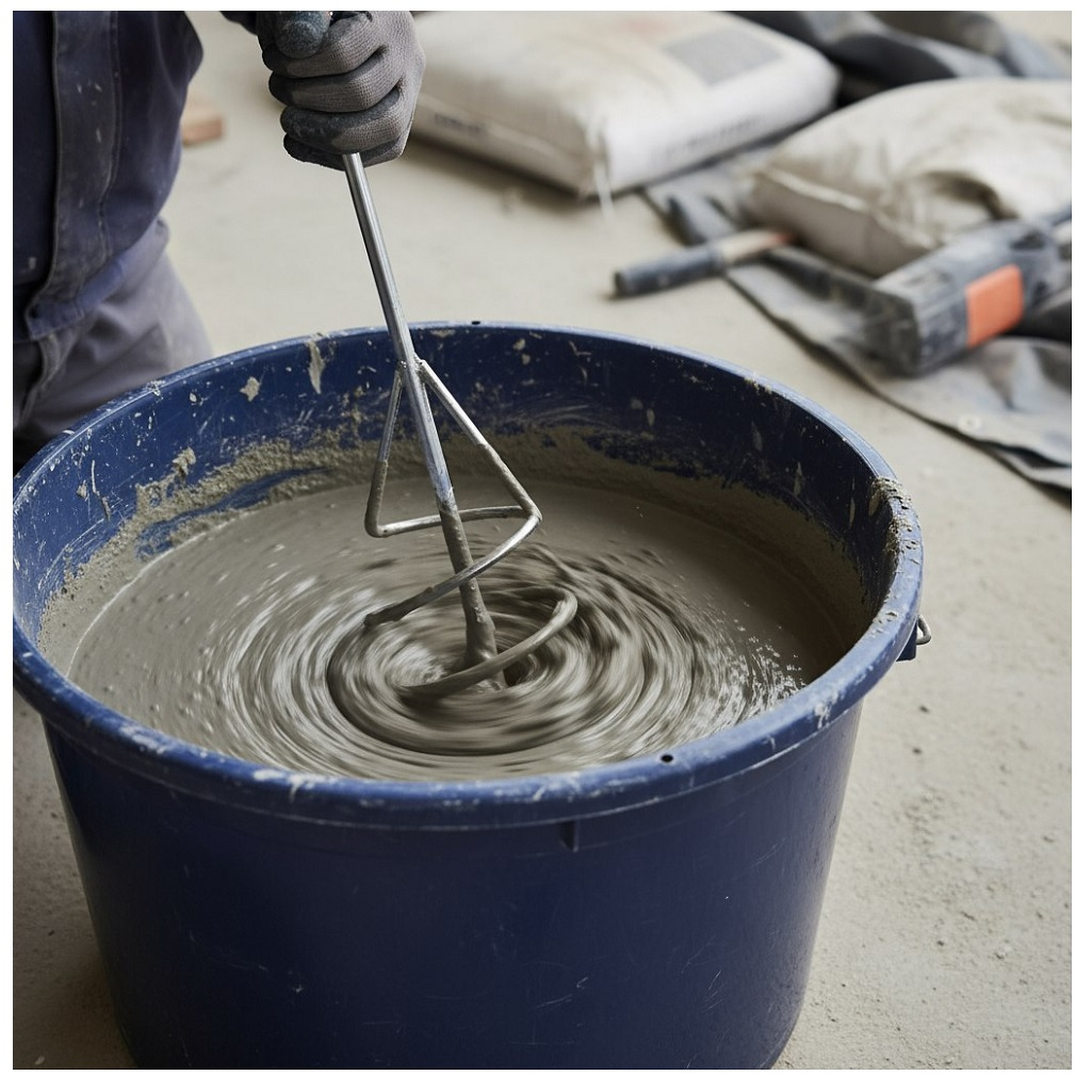 Миксер Кедр для сухих смесей, для плотной массы, хвостовик SDS+, 100х600 мм, 097-1060