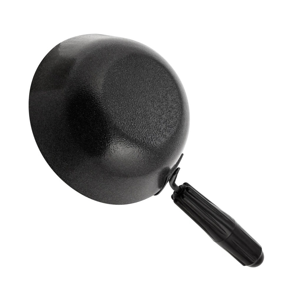 Ковш штукатурный Sparta 86349, плоское дно, сталь, пластиковая ручка, диаметр 160 мм