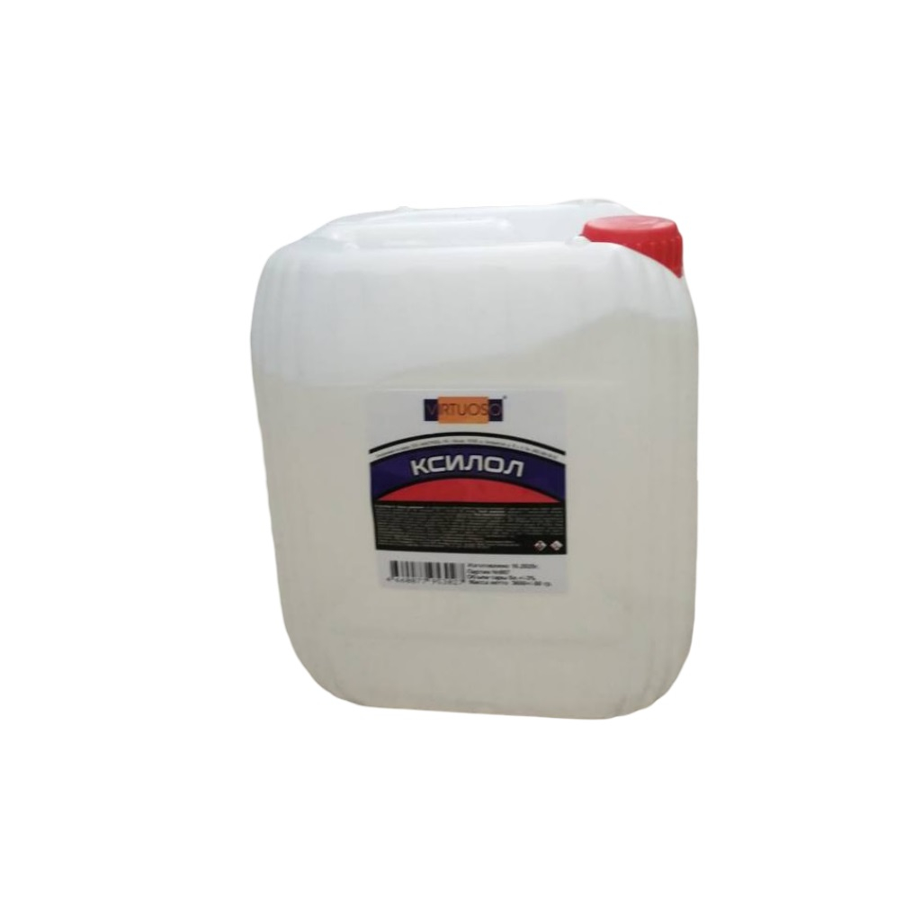 Ксилол Virtuoso для разбавления автоэмалей, лаков, красок, канистра, 5 литров