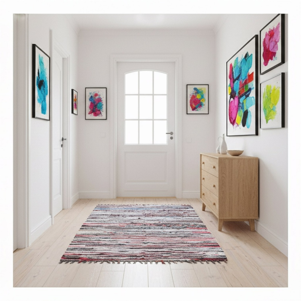 Коврик хлопковый Sunstep 33-155, прямоугольник, для прихожей и гостиной, 120х180 см