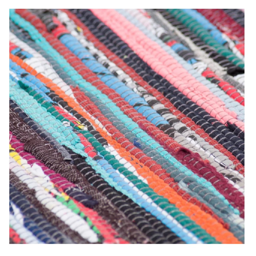 Коврик хлопковый Sunstep 33-154, прямоугольник, для прихожей и гостиной, 55х110 см