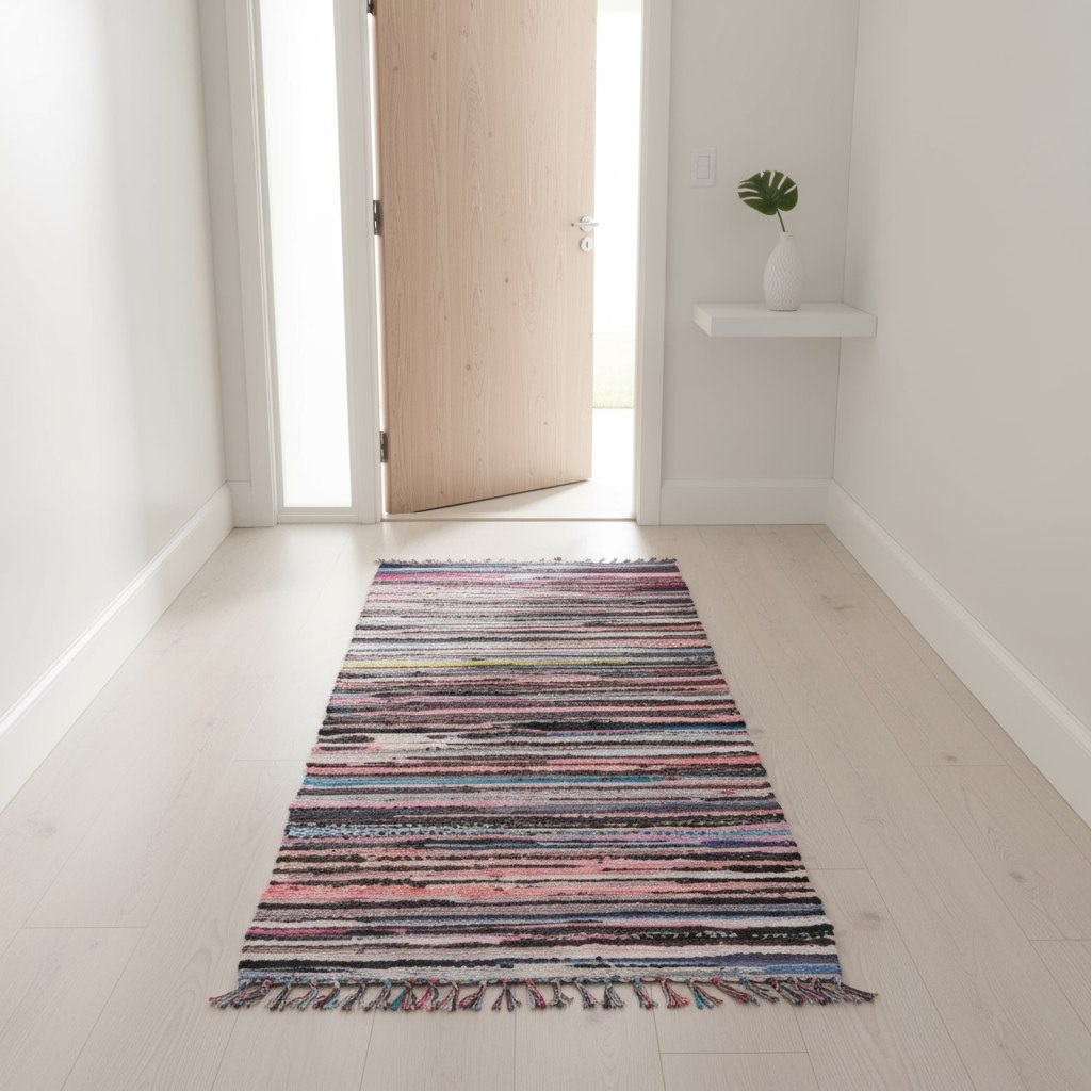 Коврик хлопковый Sunstep 33-156, прямоугольник, для прихожей и гостиной, 60х180 см