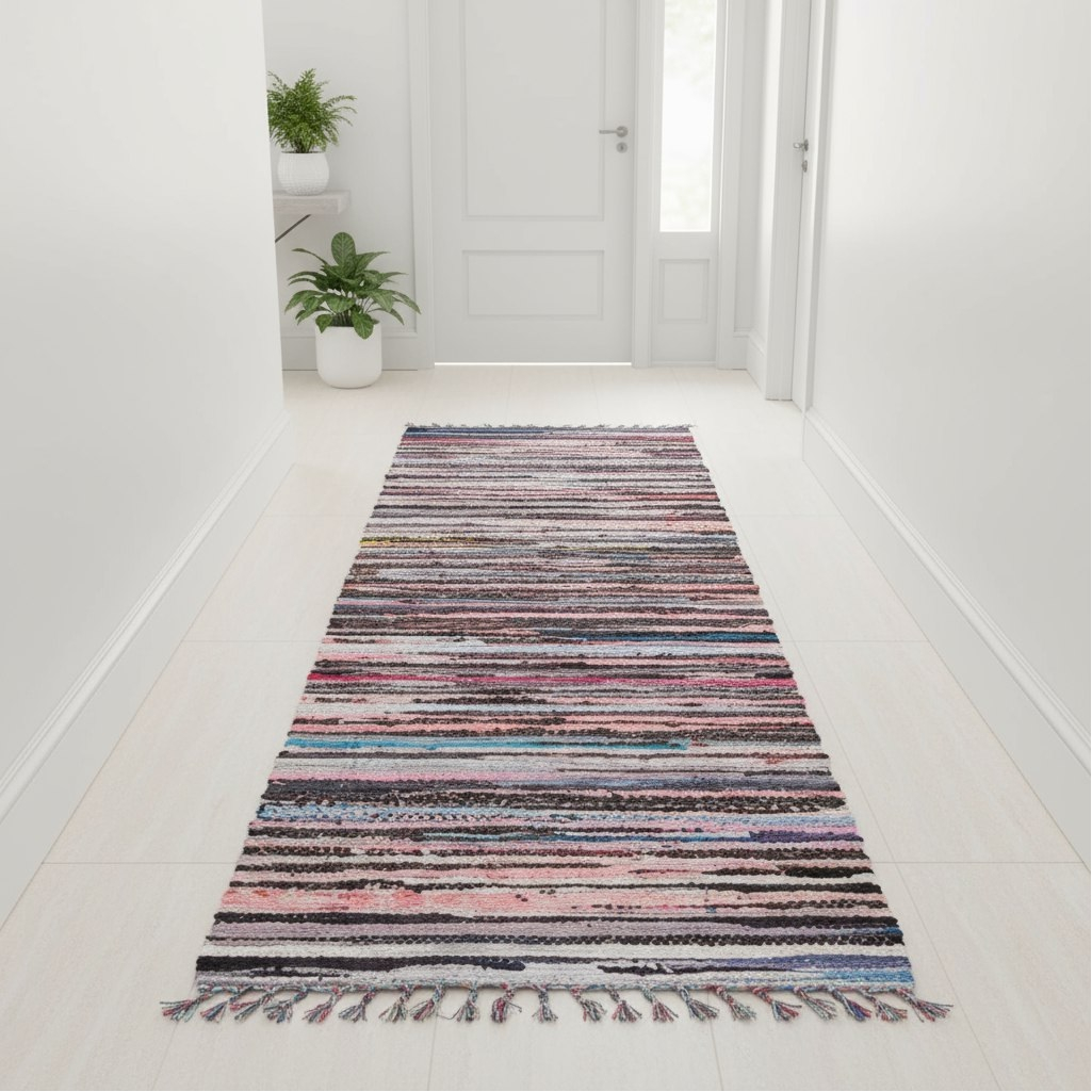 Коврик хлопковый Sunstep 33-156, прямоугольник, для прихожей и гостиной, 60х180 см